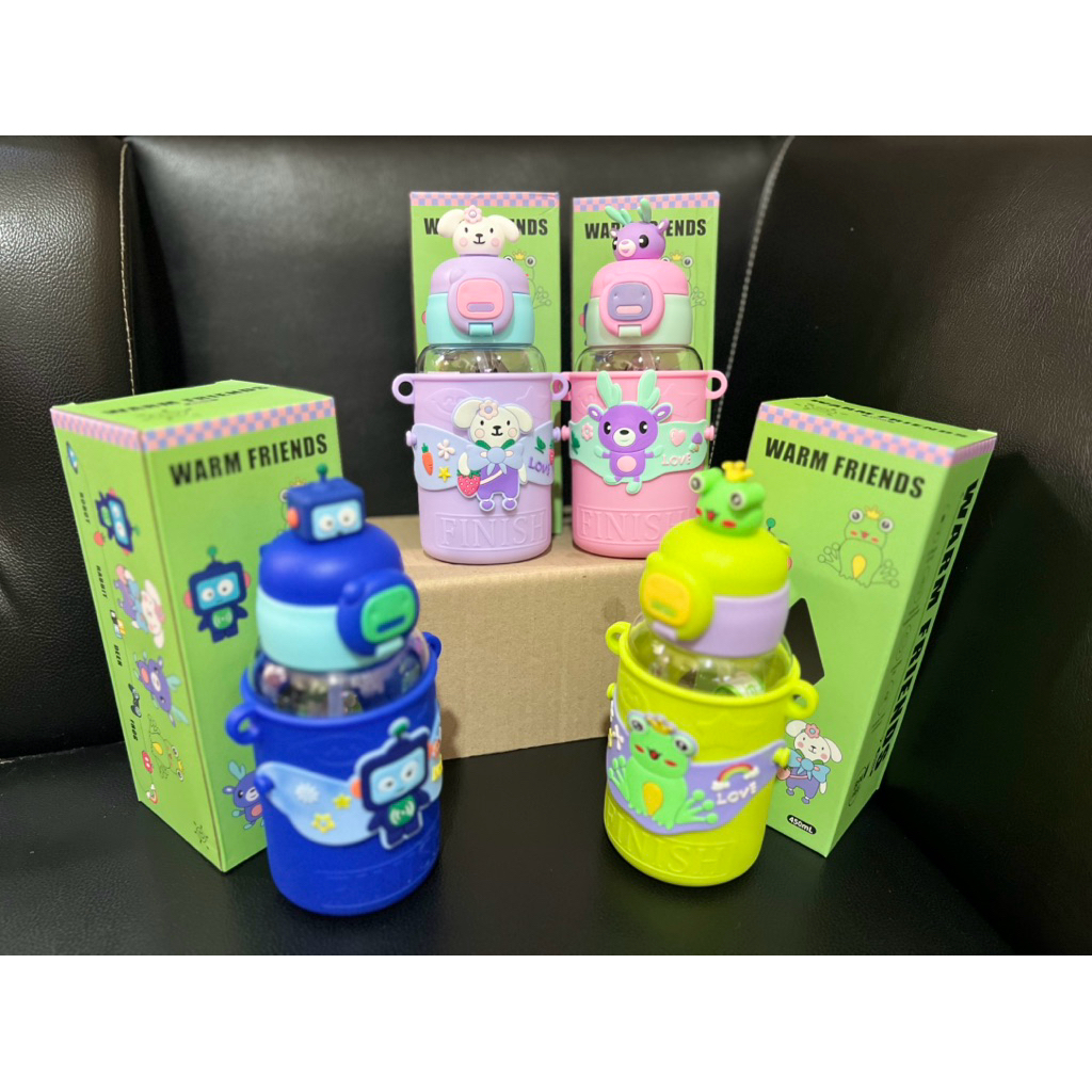 botol minum/tempat minum anak sekolah motif lucu