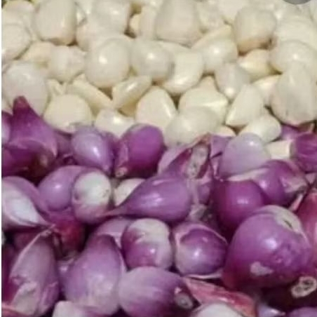 

Bawang Kating Merah Kupas+putih 200grm