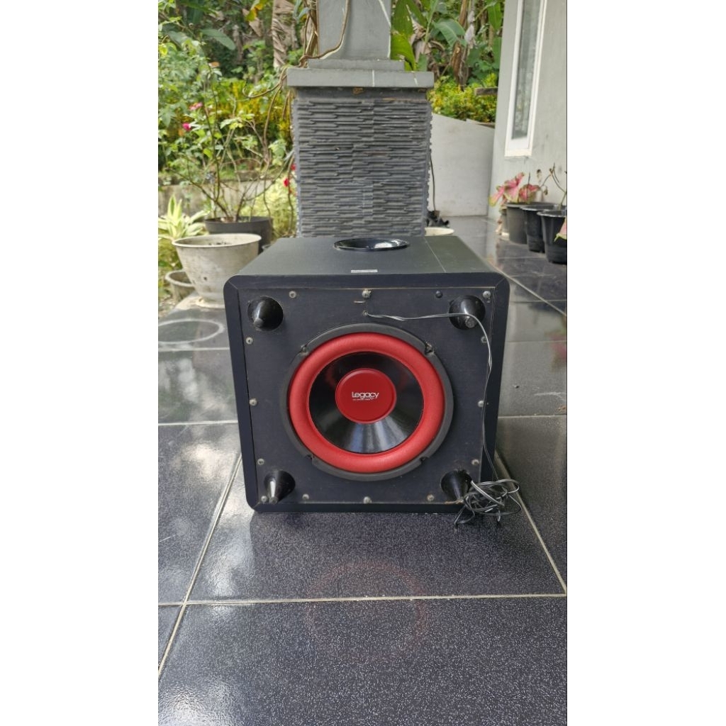 Speaker Pasif Subwoofer Legacy 8' Box polytron Androidtv
