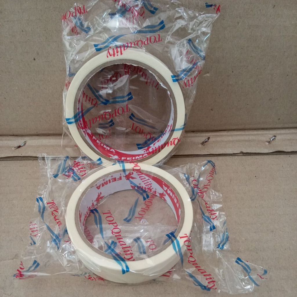 

Masking Tape 22 mm x 20 yard / lakban kertas /selotip kertas / solasi