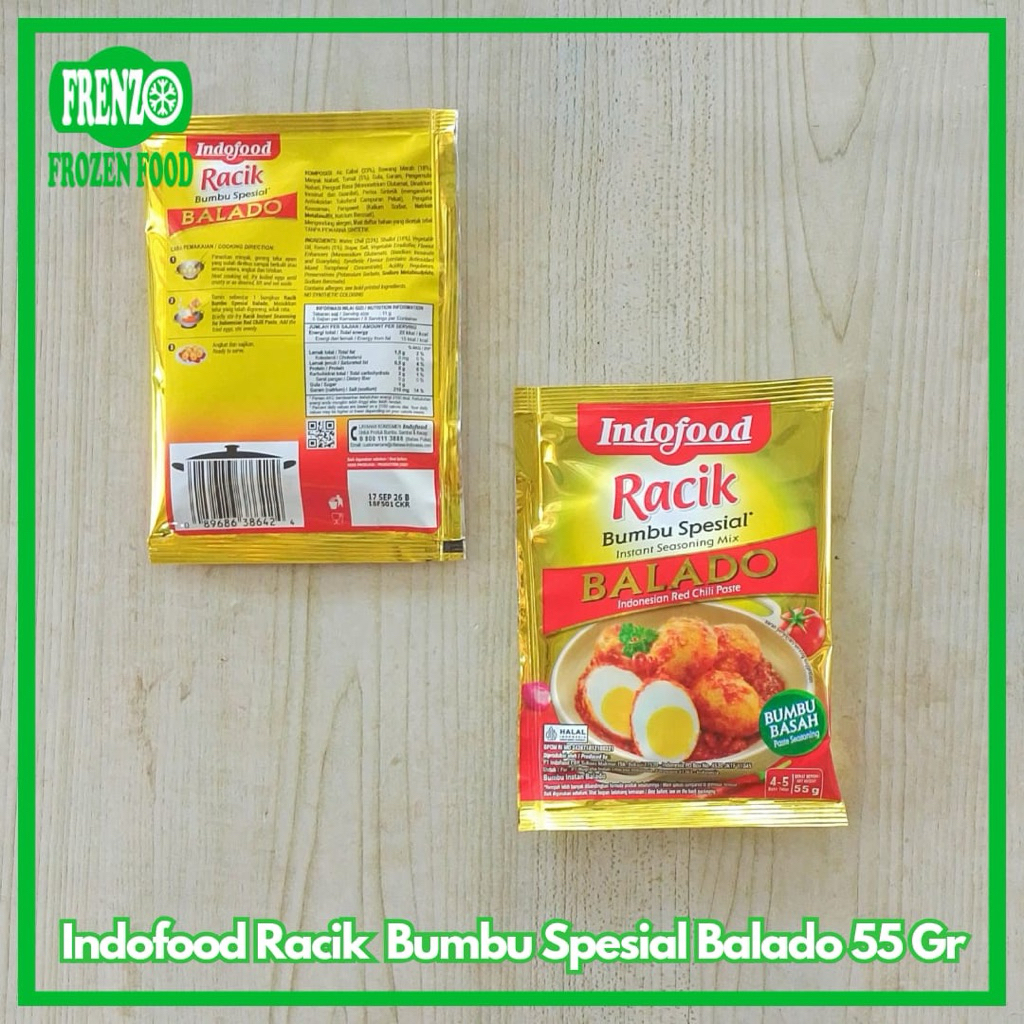

Indofood Racik Bumbu Spesial Balado 55 Gr