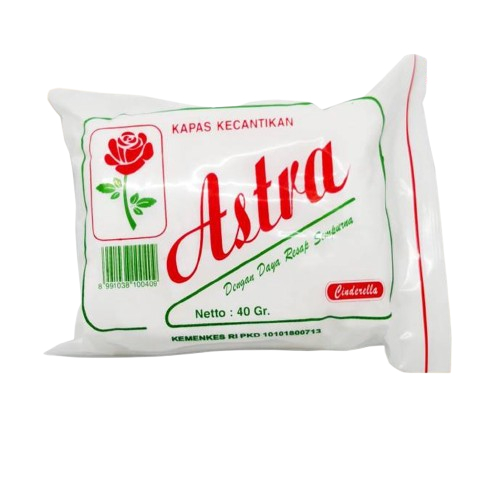 Cinderella Kapas Kecantikan ASTRA 50g