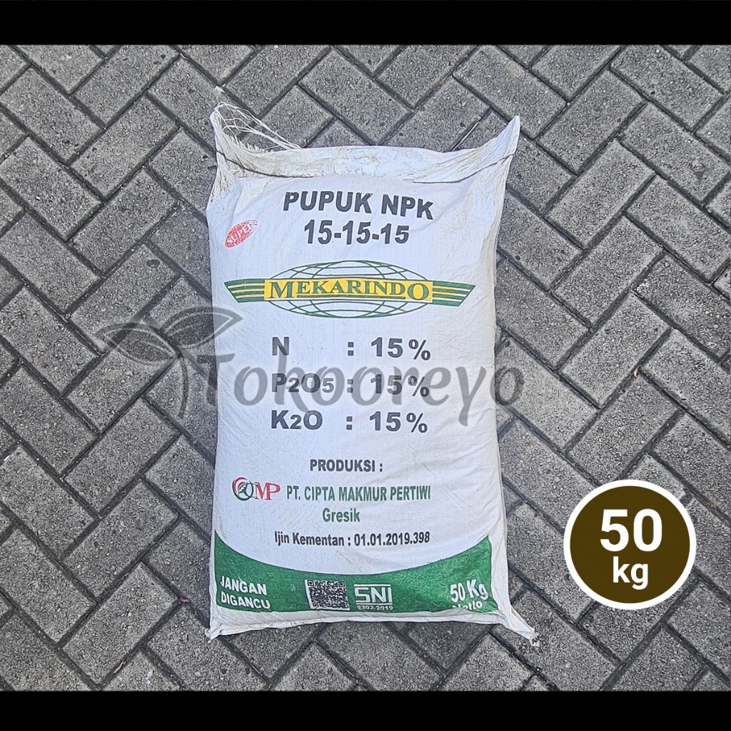 PUPUK CMP MEKARINDO NPK 15 15 15 ISI 50 KG KP VIA CARGO