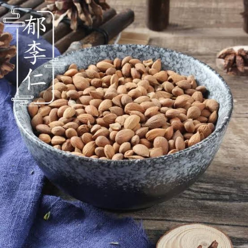 

100gr Yu Li Ren / Semen Armeniacae / Chinese Dwarf Cherry Seed / Semen Pruni Premium