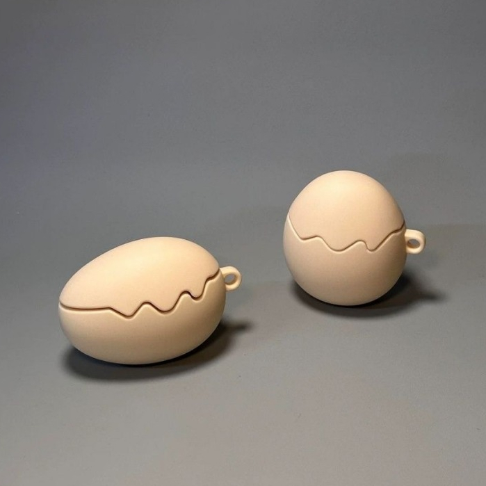 Cracked Egg Compatible AirPods 4th Generation Case AirPods Pro 2 Apple Earphone Case 3rd Generation 