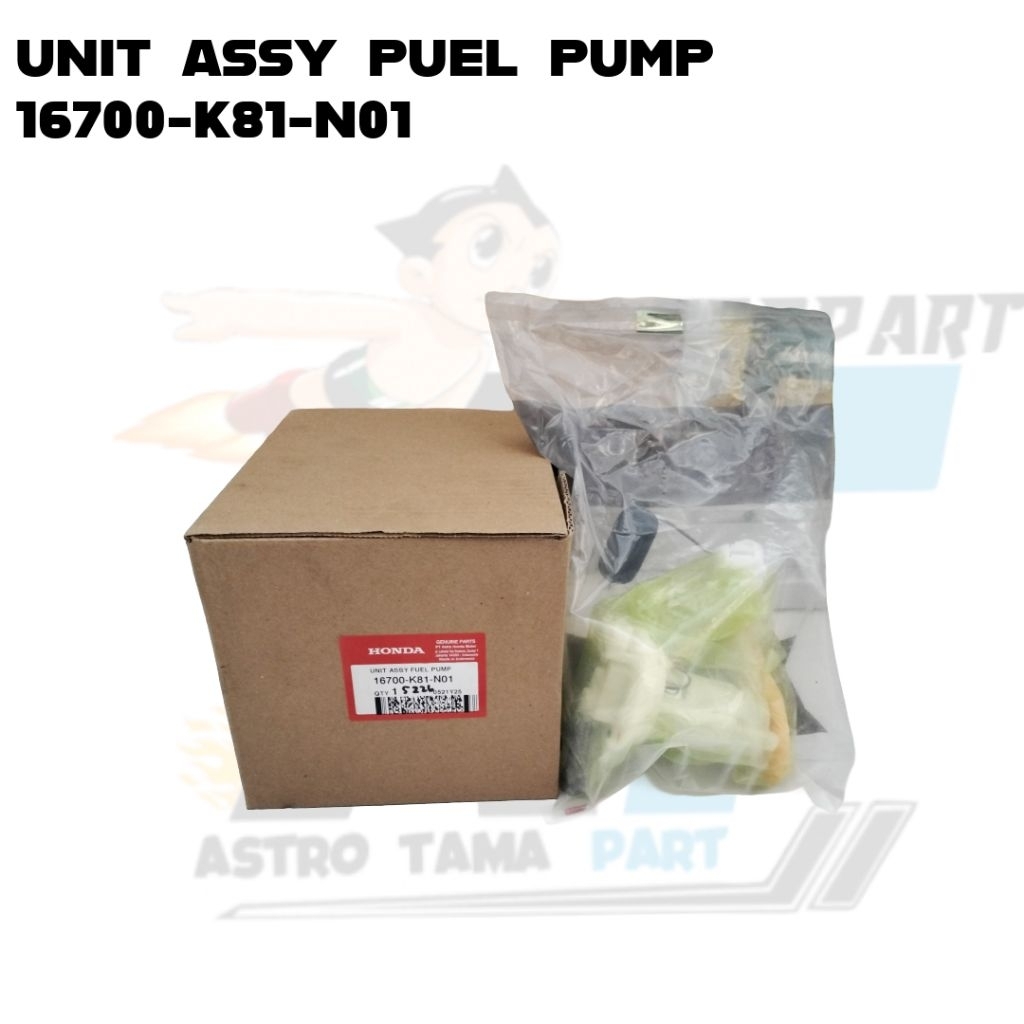 UNIT ASSY SET PUEL PUMP K81 16700-K81-N01 HONDA ORIGINAL