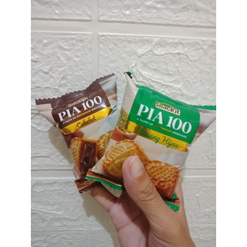 

Snackit Pia 100 Sachet Cokelat Kacang Hijau 23 Gr