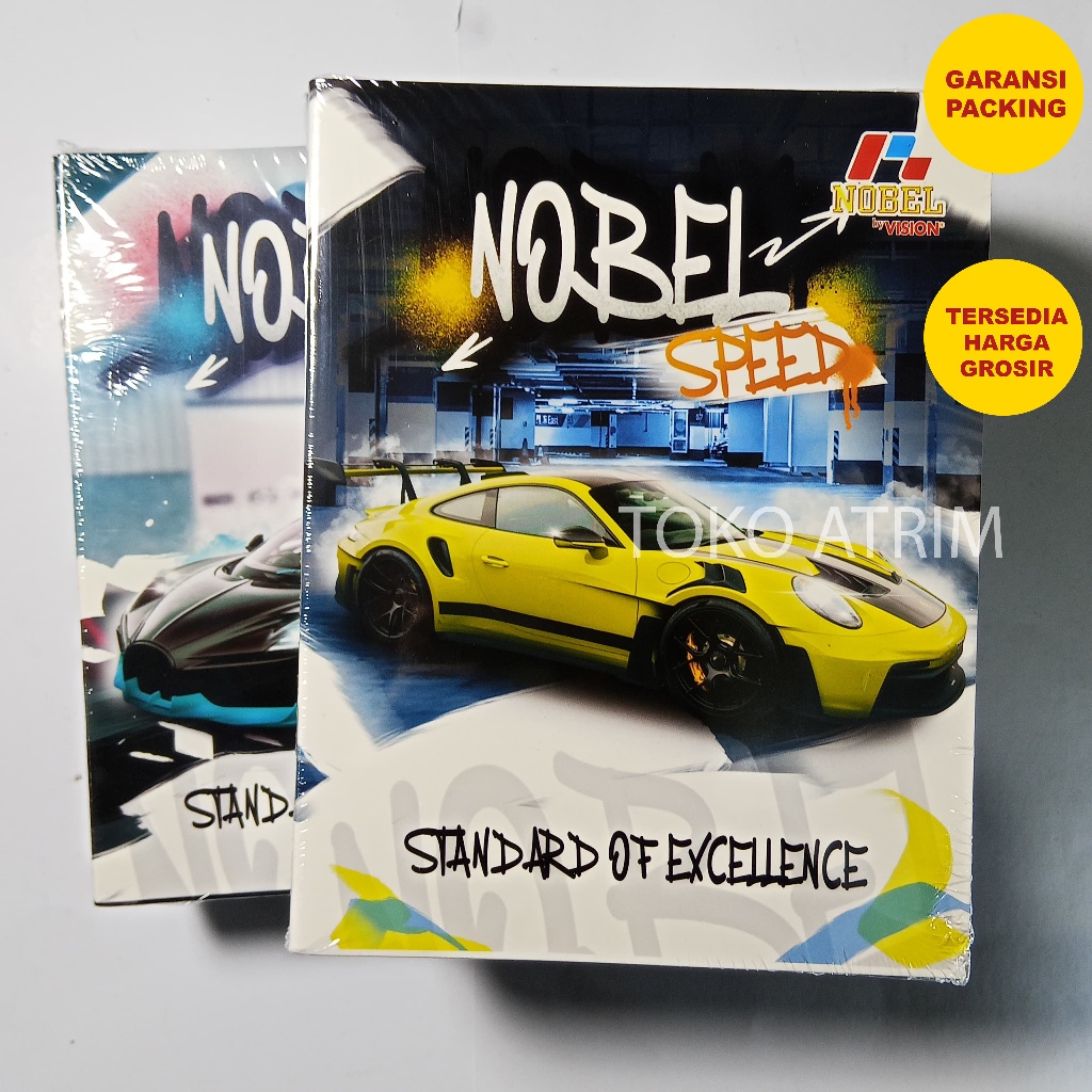 

NOBEL Buku Tulis Murah Isi 58 Lembar/ Buku Tulis Sekolah Murah