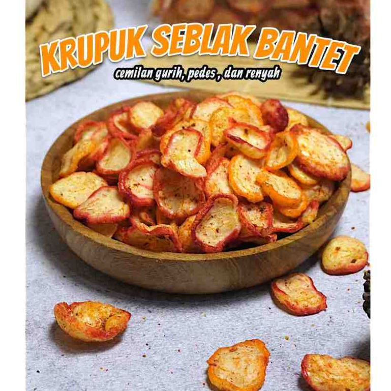 

KRUPUK SEBLAK BANTET 150 GRAM