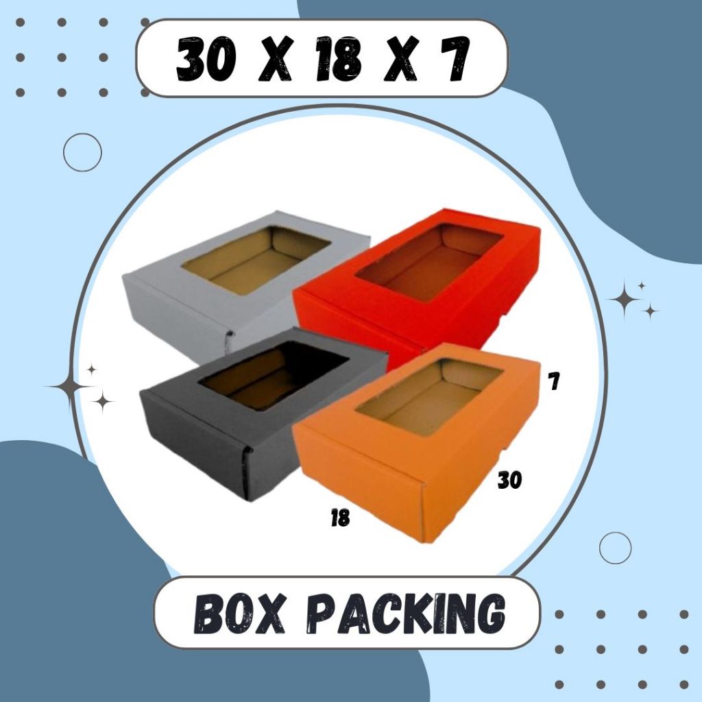 

Box 30x18x7 LS Kardus 30x18x7 LS Dus Hampers 30x18x7 LS Packing Baju Dus Handuk kardus Balap Jombang