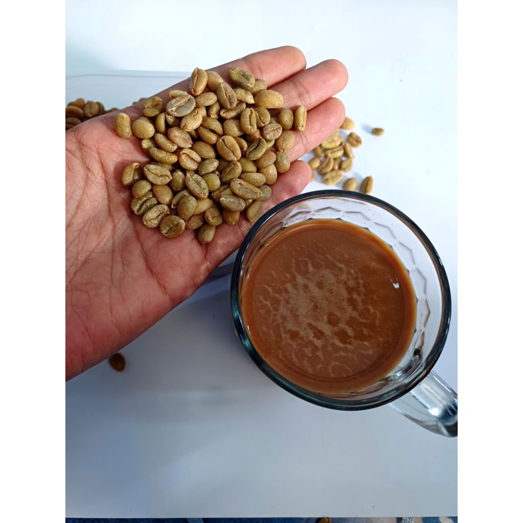 

GREEN BEAN LIBERICA / BIJI KOPI LIBERICA 1 KG GRADE 1