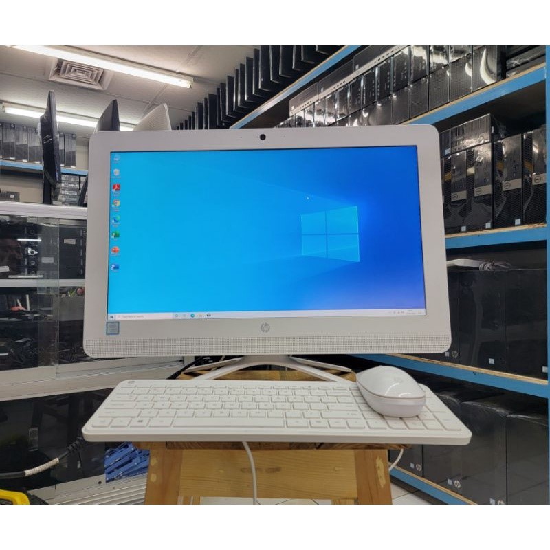 PC AIO HP 20-C302D CORE I5 GEN7-RAM DDR4 8GB-SSD 256GB-DVD RW-WEBCAME