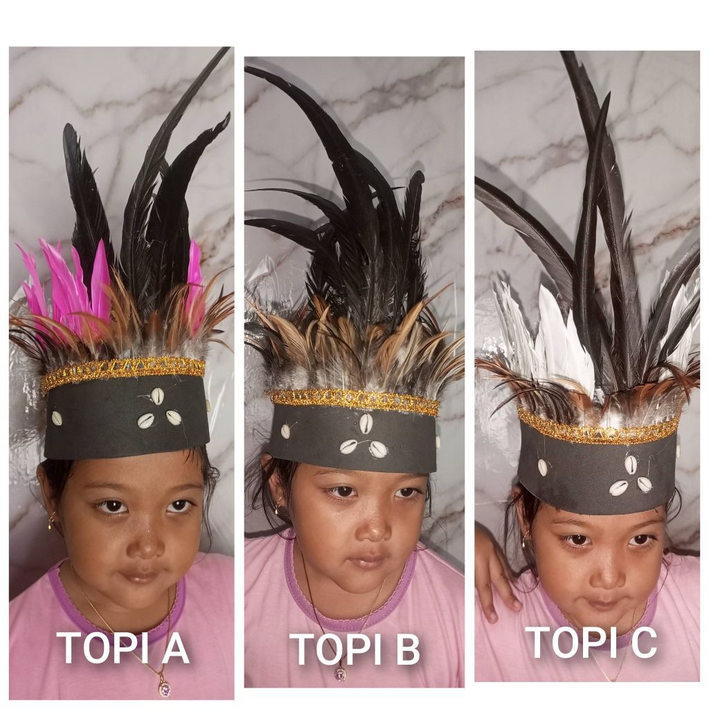 TOPI DAYAK TOPI PAPUA