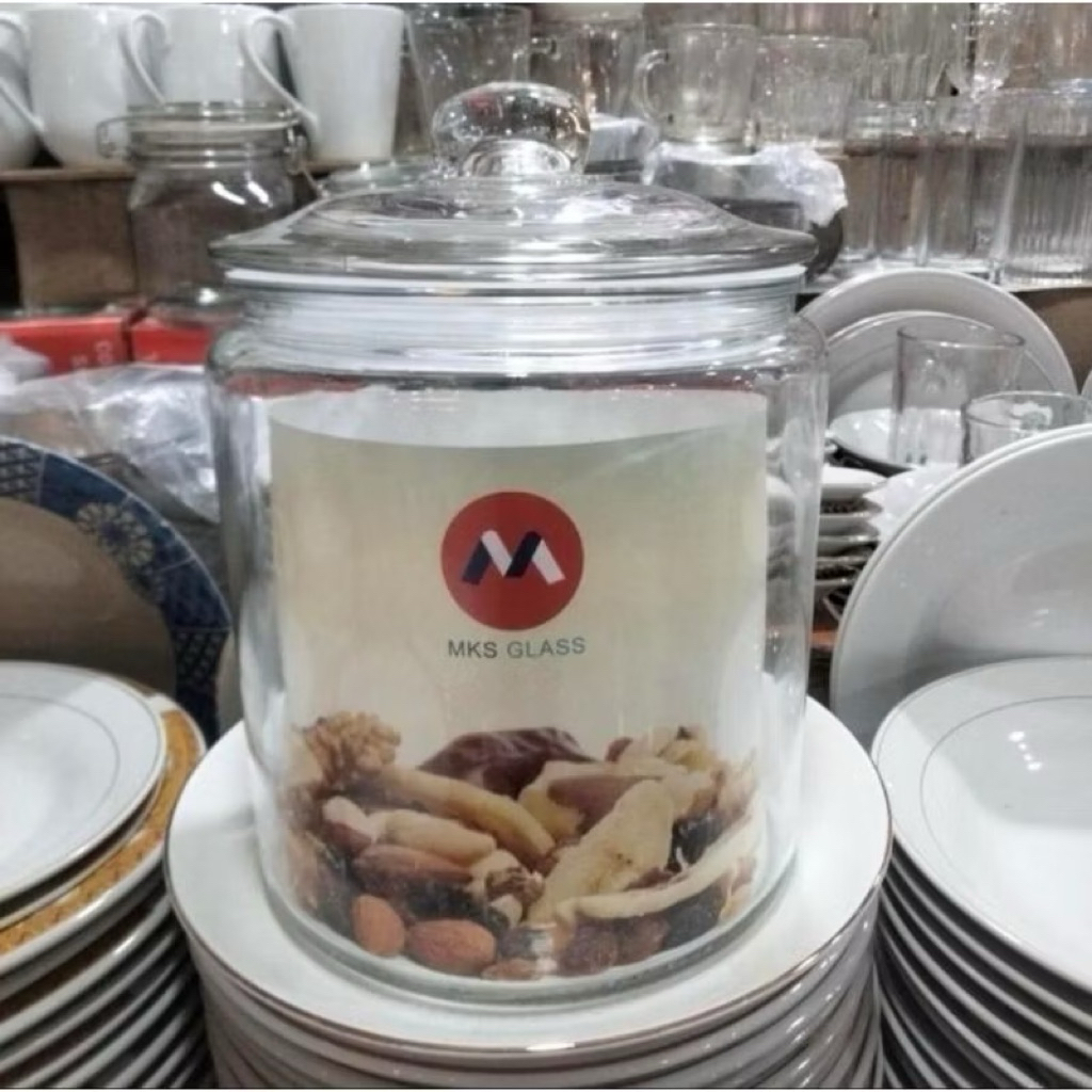 TOPLES KACA KEDAP UDARA UKURAN 4 LITER