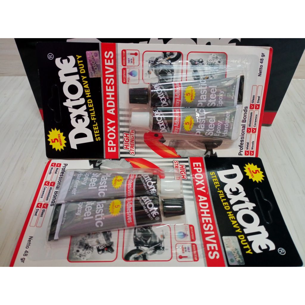 LEM DEXTONE 5MENIT KERING / LEM BESI DEXTONE 5MENIT 48gr