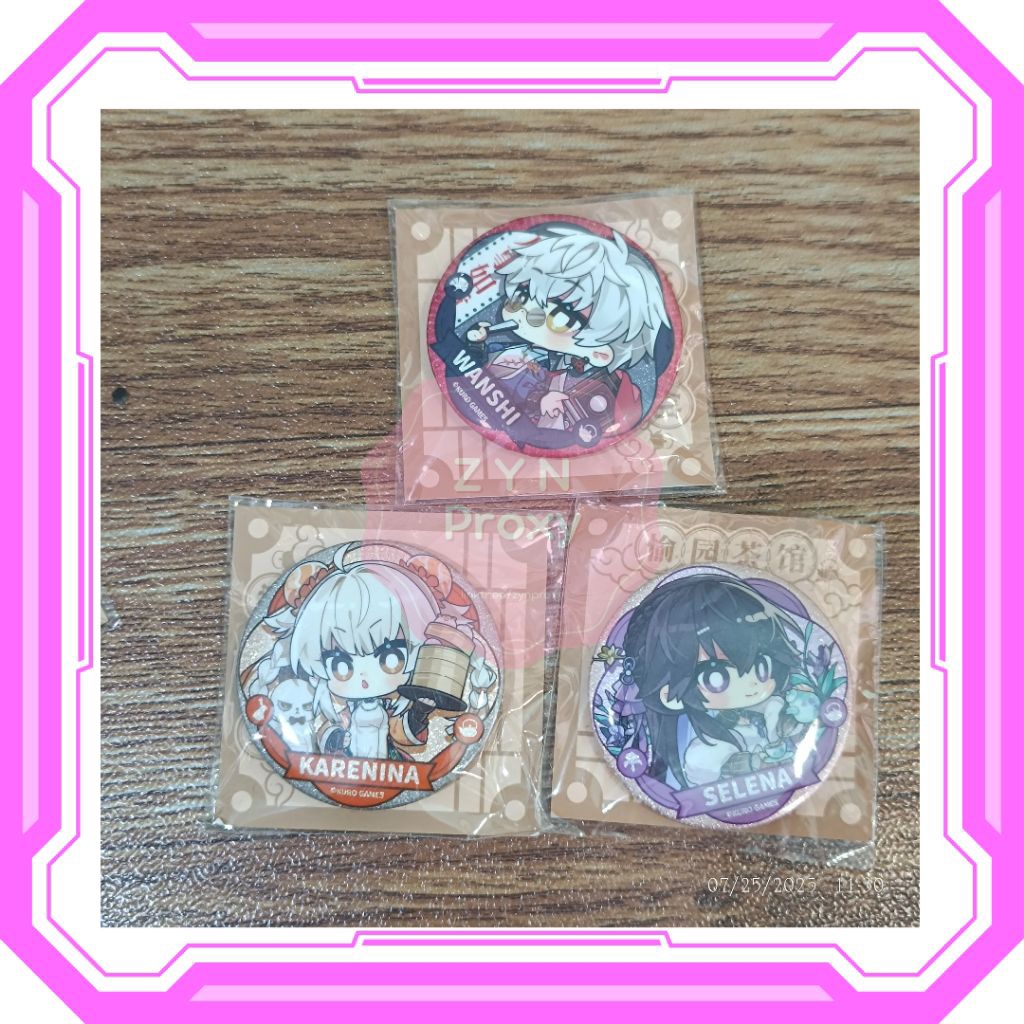 READY STOCK PUNISHING GRAY RAVEN PGR [Happy Zoo] The Punishing Force Q Badge