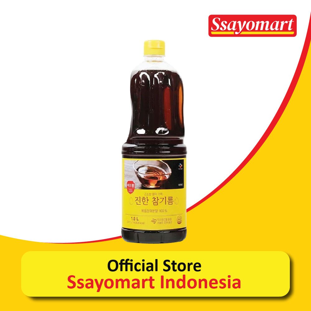 

CJ FRESHWAY It's Well Sesame Oil - Minyak Wijen - 1,8L - BPOM
