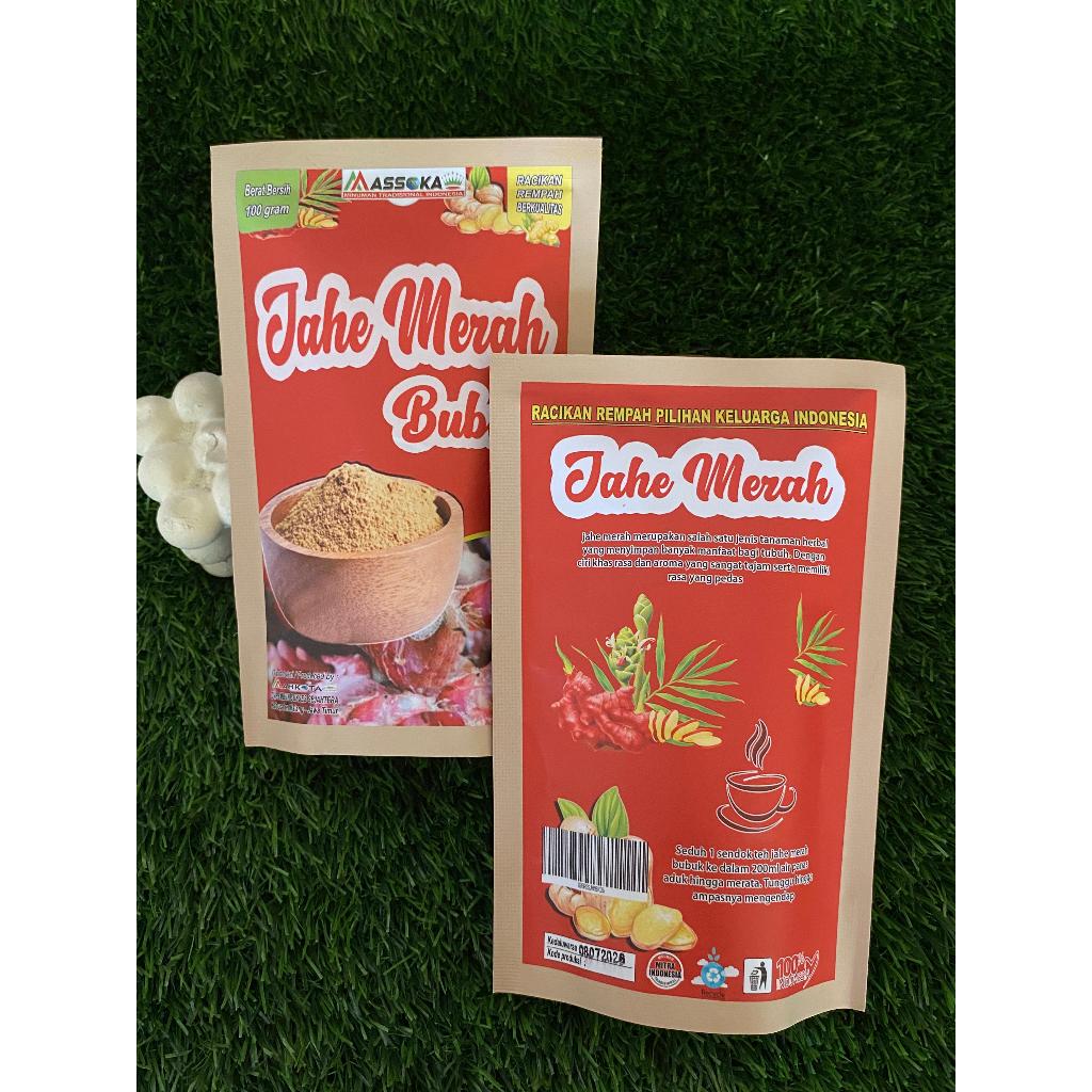 

Jahe Merah Bubuk Massoka | Minuman Rempah dan Bumbu Masakan | Tanpa Gula