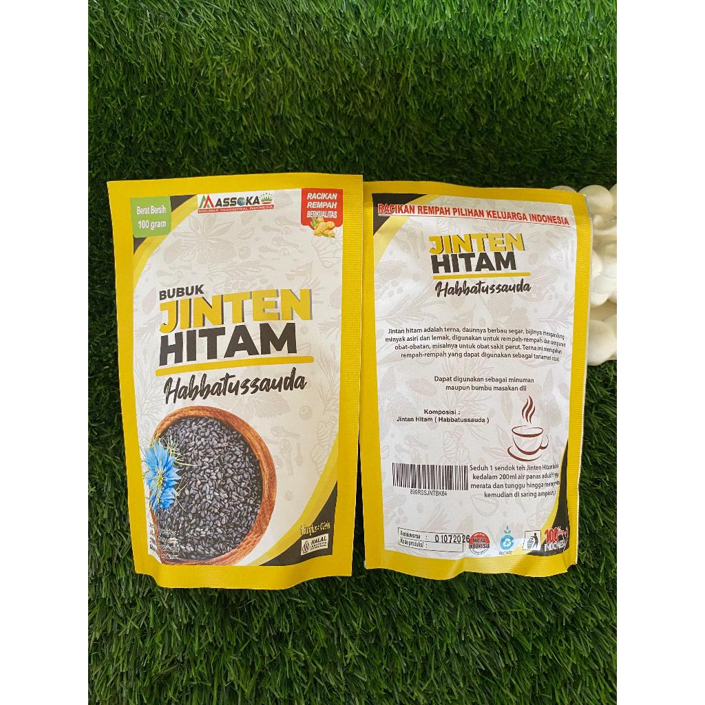 

Jinten Hitam Bubuk Massoka | Tanpa Gula | Habbatussauda