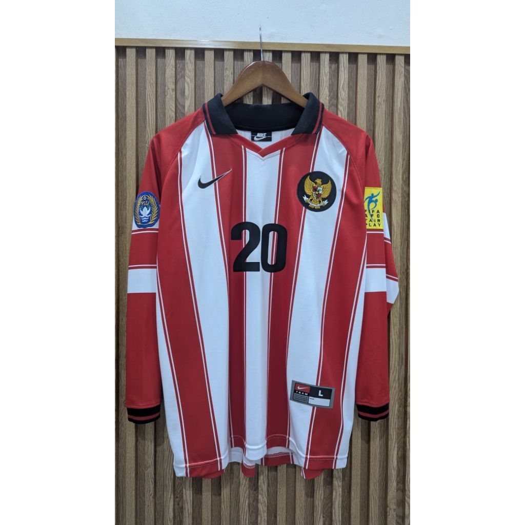 Timnas Indonesia 2001 Longsleeve size L