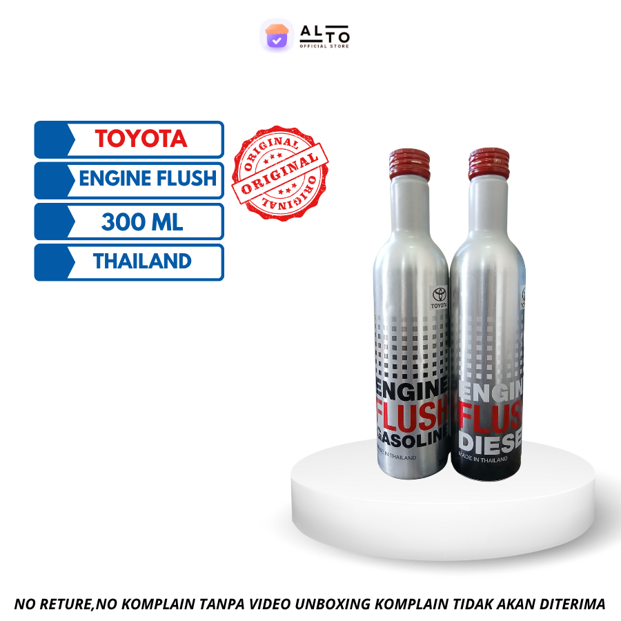 Engine Flush Mobil Toyota Thailand for Gasoline Diesel [300ml] Original