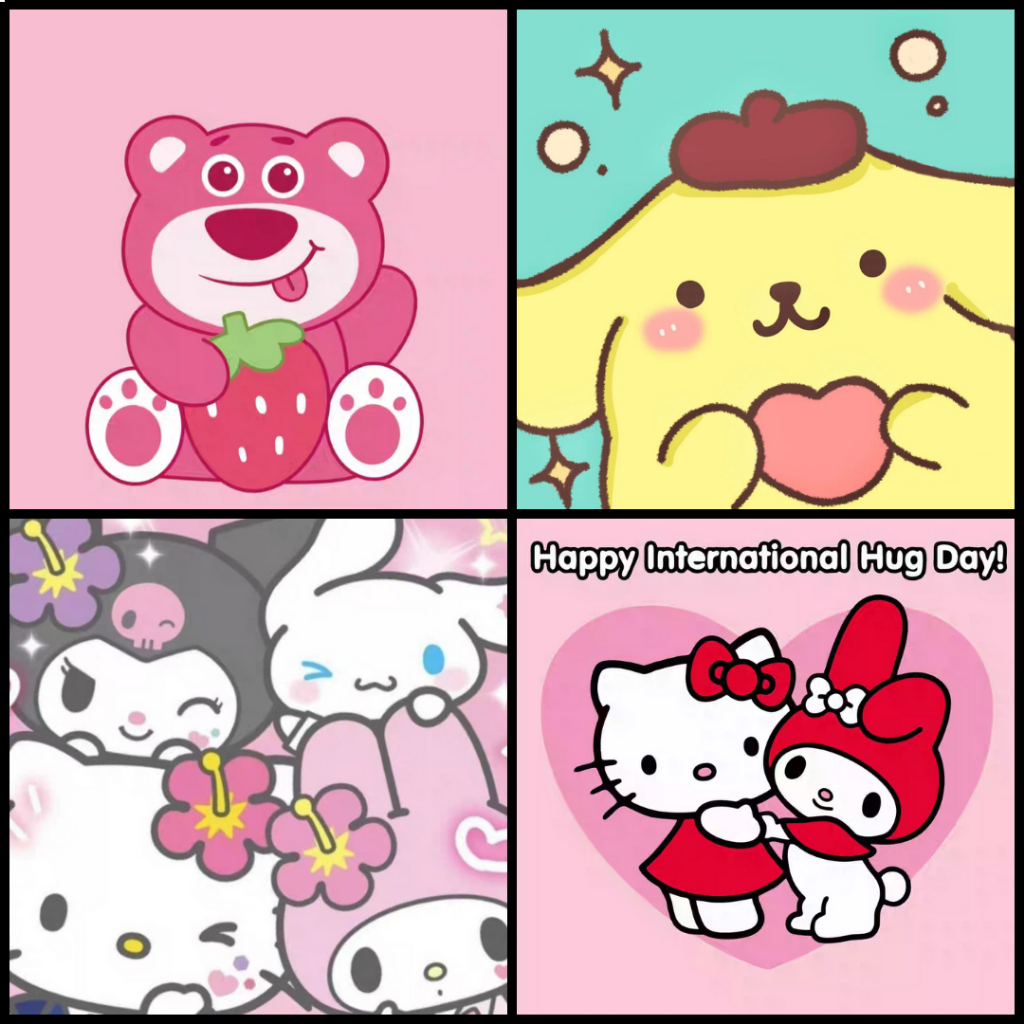 

Framed DIY Diamond Painting Kartun Mix 20*20 baru, lukisan bingkai berlian penuh DIY, lukisan dekoratif berlian buatan tangan