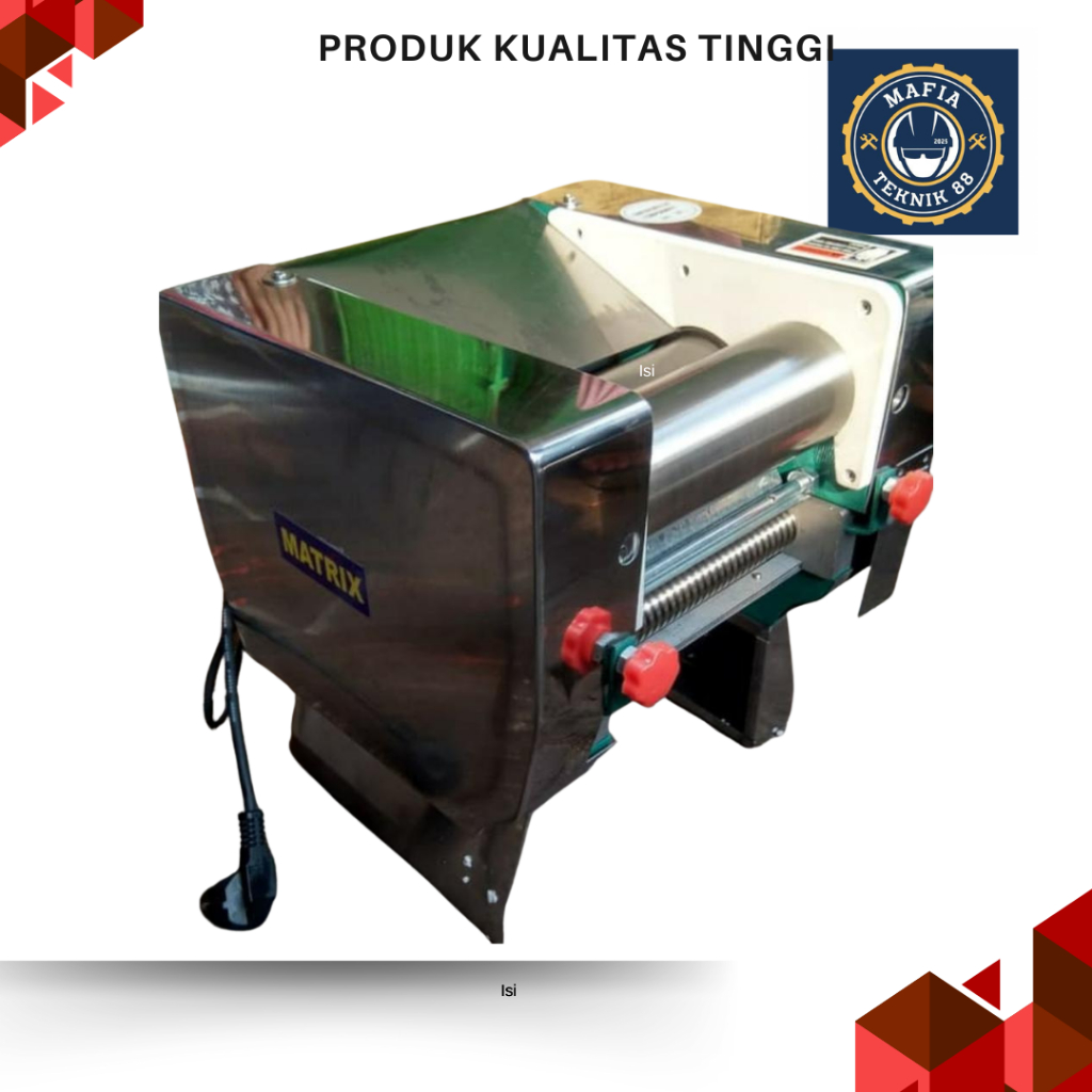 Mesin Gilingan Mie Listrik MATRIX MTX 180 S / Matrix MJ 180 / MTX180 - STAINLESS