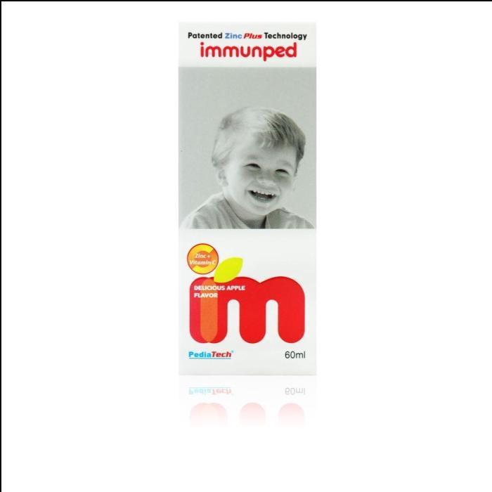 Vitamin C Rasa Apel Imunped Zinc Apple Flavor 60ml 100ml Singapore