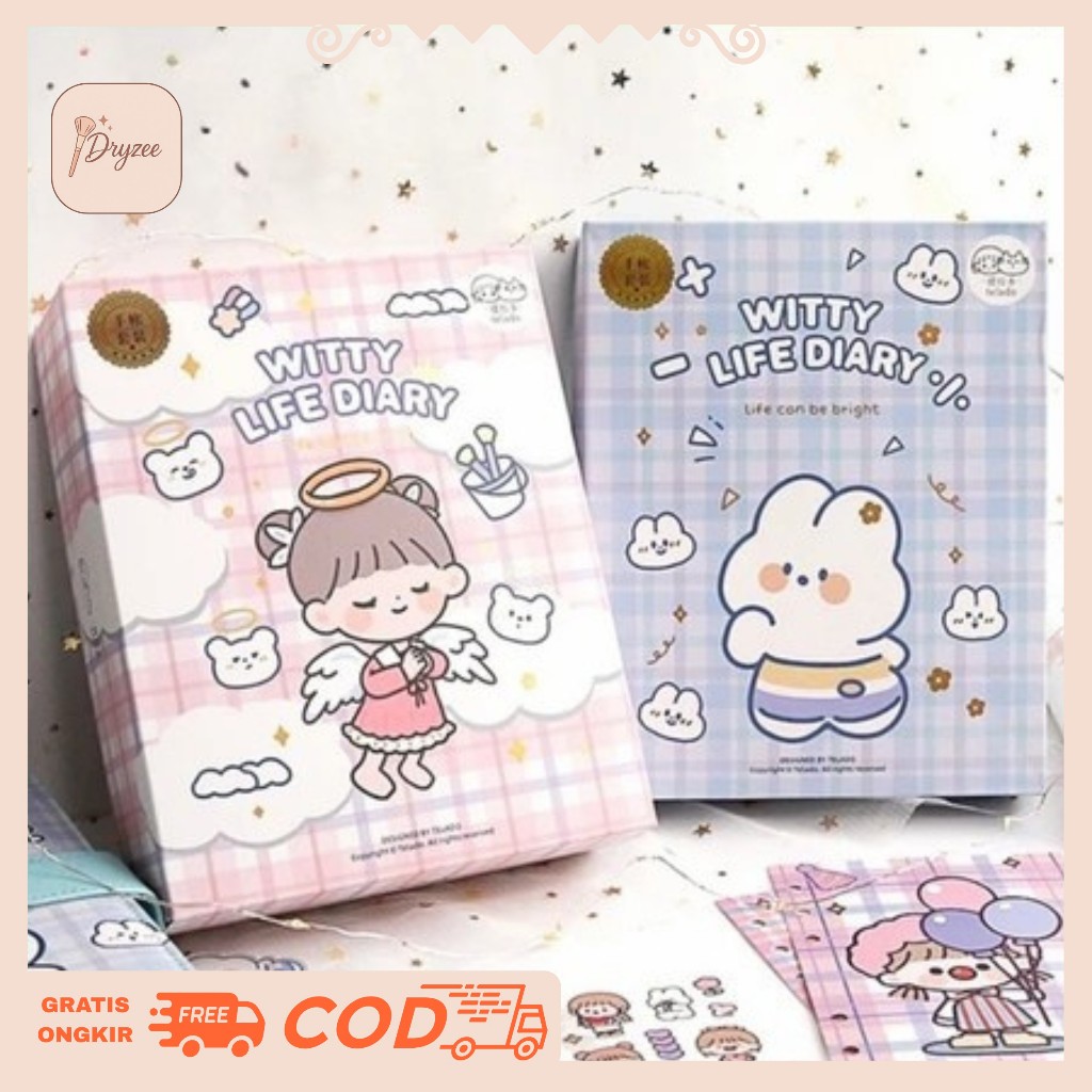 

TELADO Buku Diary Binder Set1 Box Witty Life - TLD30