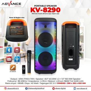 SPEAKER ACTIVE ADVANCE PORTABLE - KV 8290