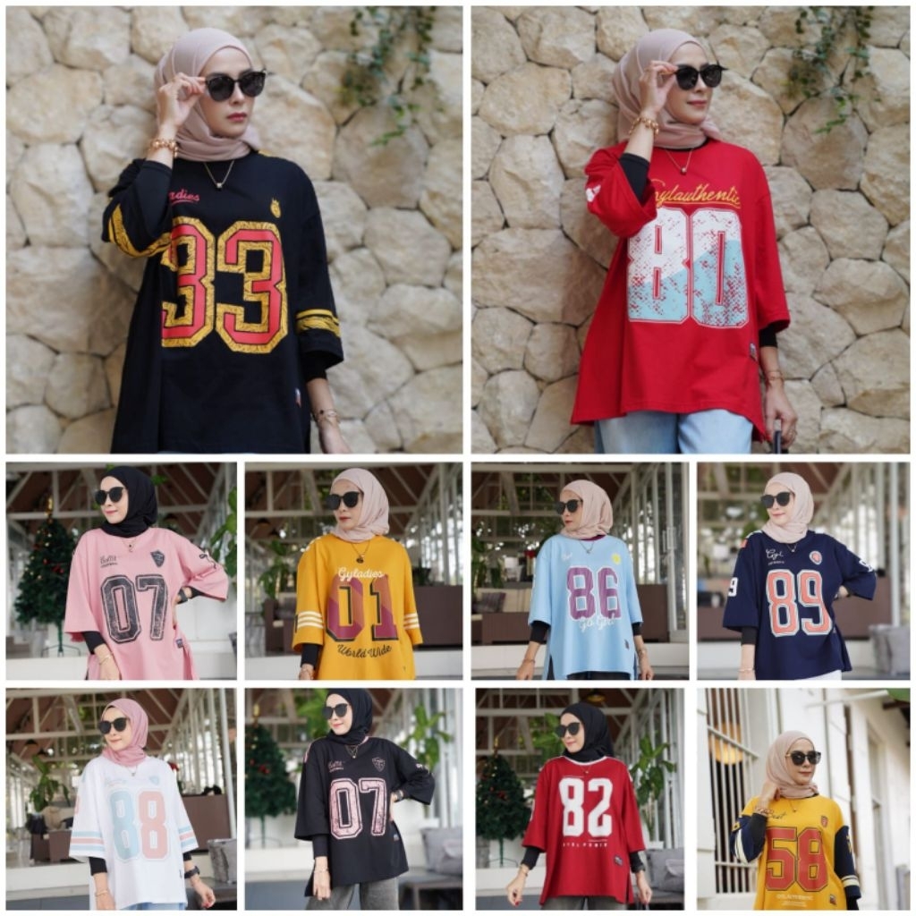 MIDI TUNIK BY GYL / KAOS OVERSIZE