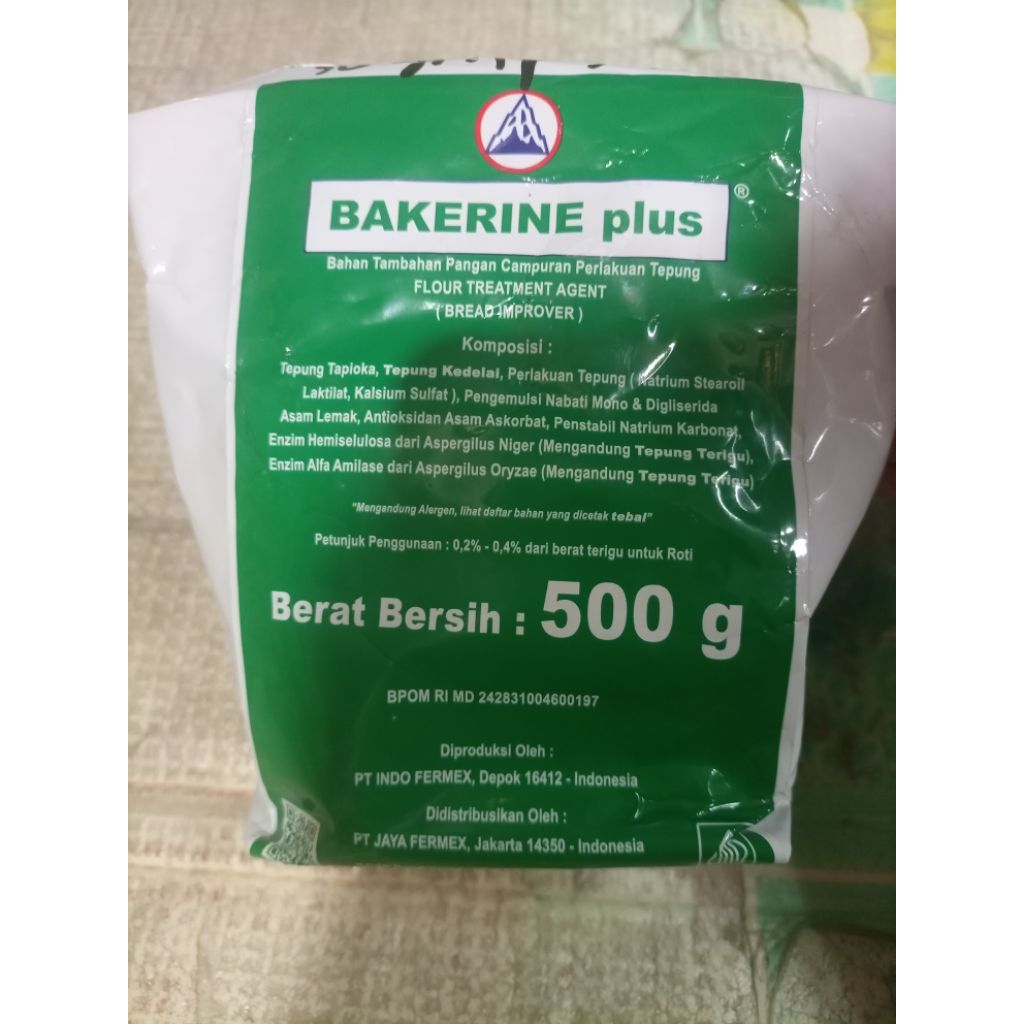 

BREAD IMPROVER ATAU PENGEMPUK ROTI/DONAT/CAKE DLL & MENINGKATKAN MUTU ROTI BAKERINE PLUS KEMASAN 100GRAM & KEMASAN REPACK 50GRAM