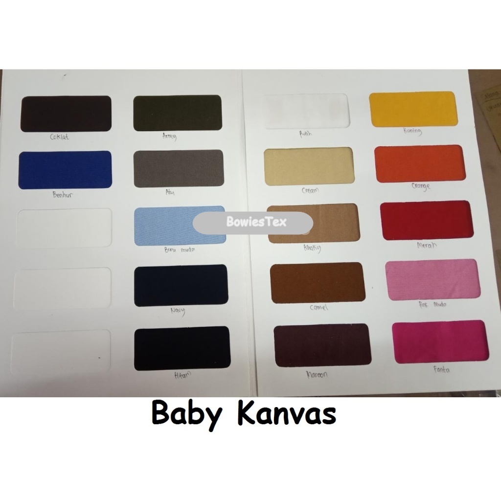 Kain Baby Kanvas Katun Bahan Baby Kanvas Katun Baby Kanvas Full Katun
