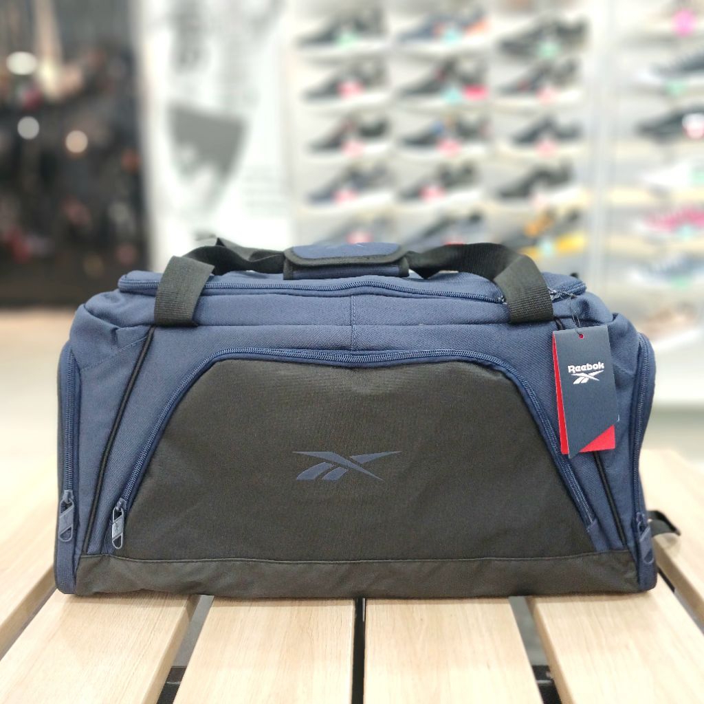 Tas Duffel  - REEBOK Ben Duffle Bag - Navy [REEUDB2561NV] - Original