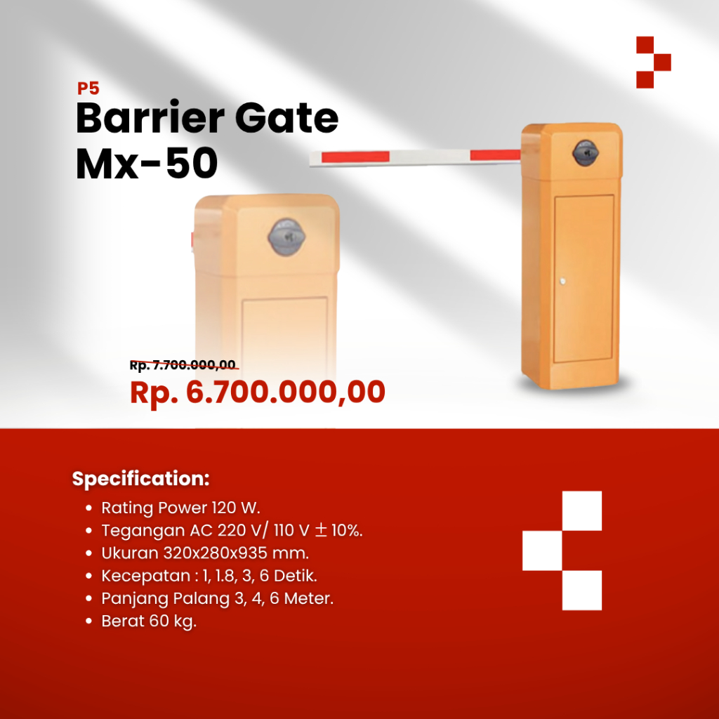 Barrier Gate MX-50