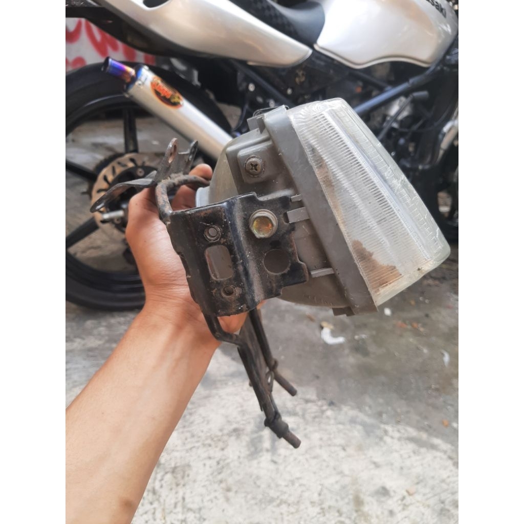 breket lampu set reflektor HONDA GL PRO GL NEOTECH GL MAX original