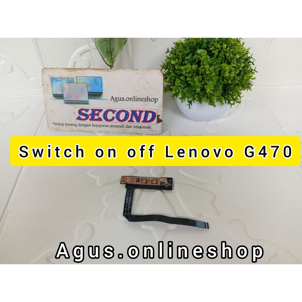 tombol switch on off Lenovo G470