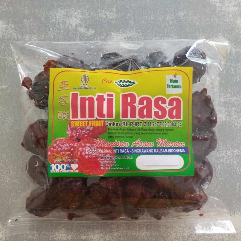 

manisan asam maram 500gr intirasa skw