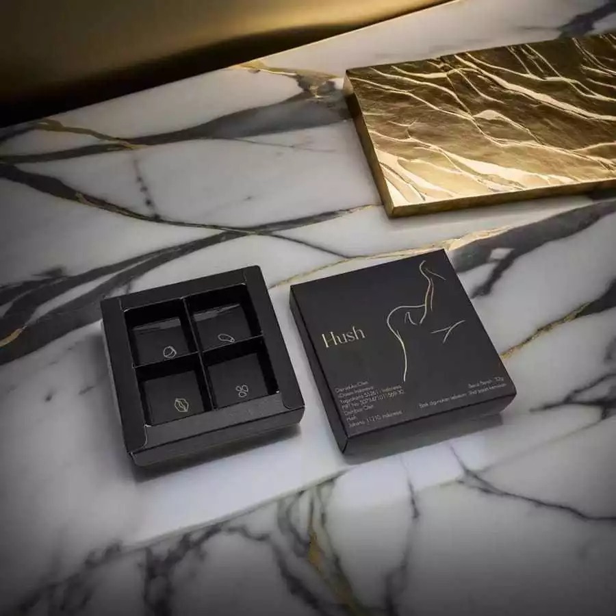 

PROMO! Hush chocolate Dark Chocolate for couple 32 gram Untuk Hubungan Suami Istri VIRAL!!