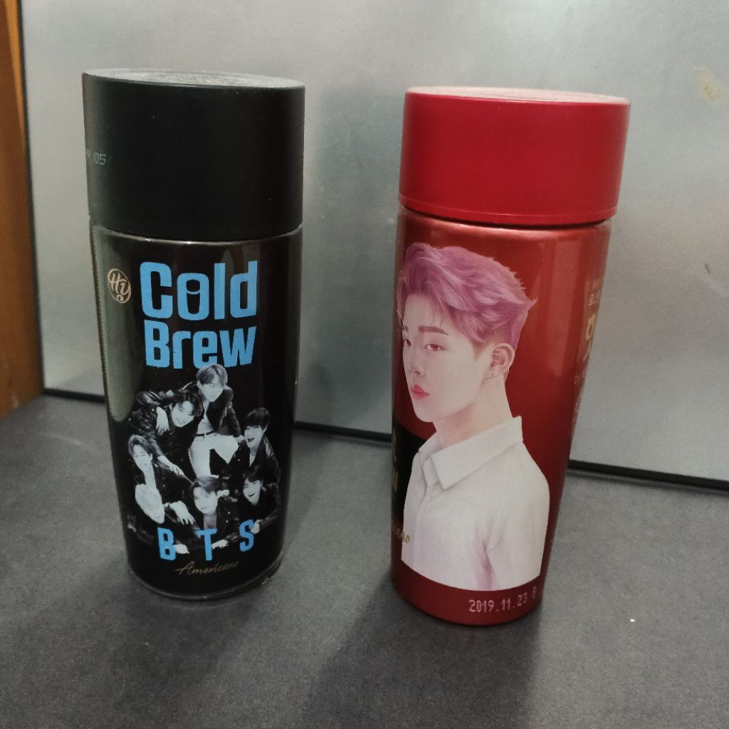 botol kosong BTS coffee cold brew