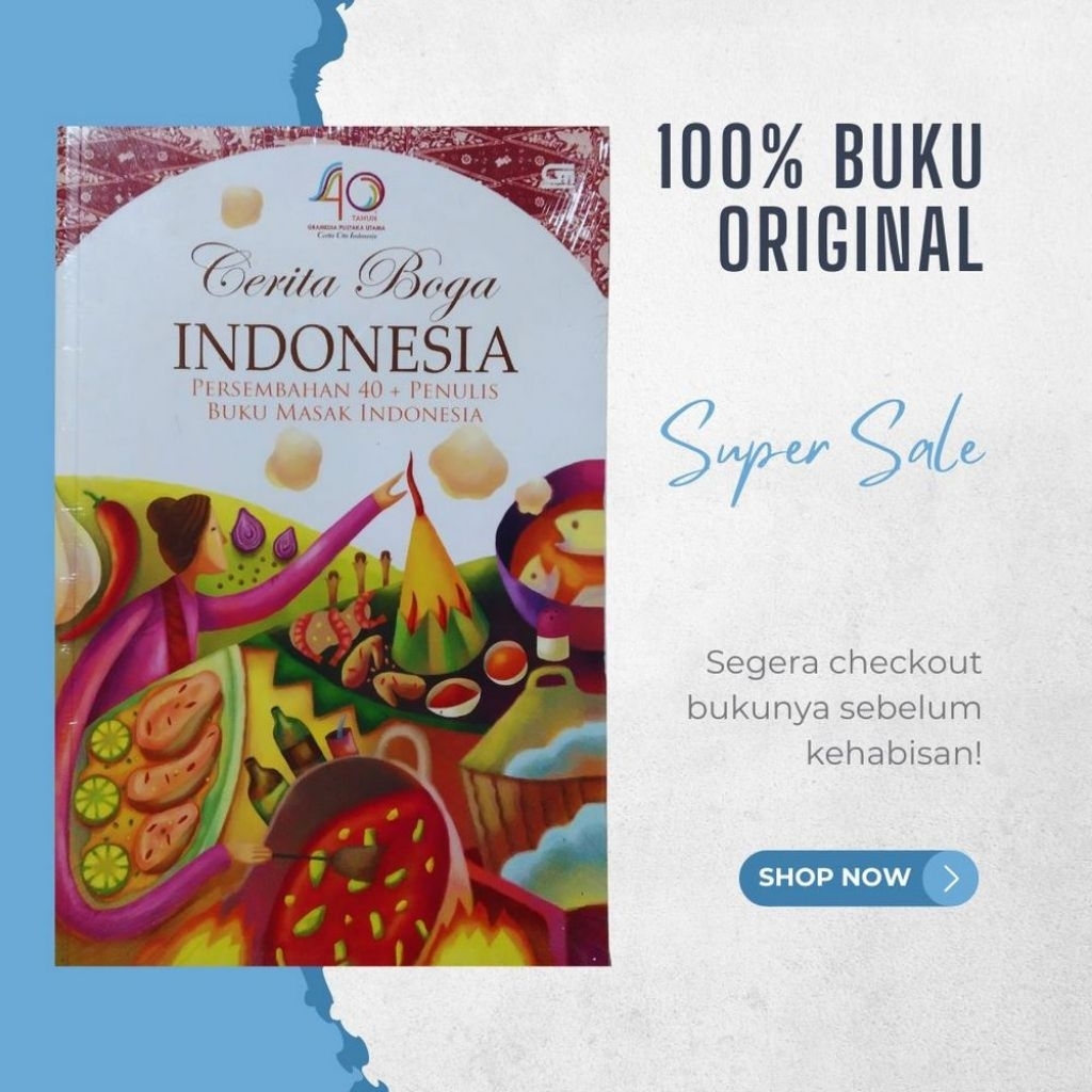 Buku Fiksi - Cerita Boga Indonesia