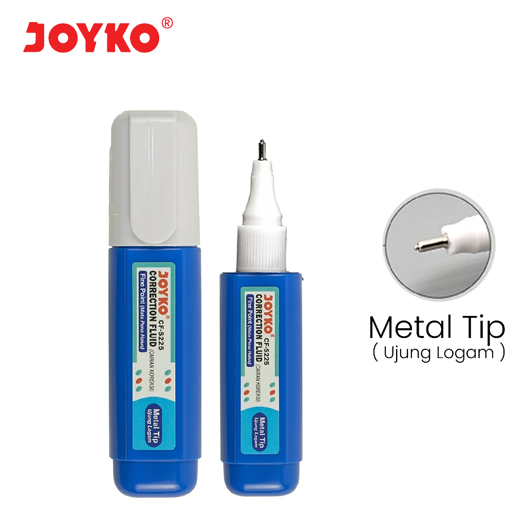 

Correction Fluid Cairan Koreksi Penghapus Cair Joyko CF-S225