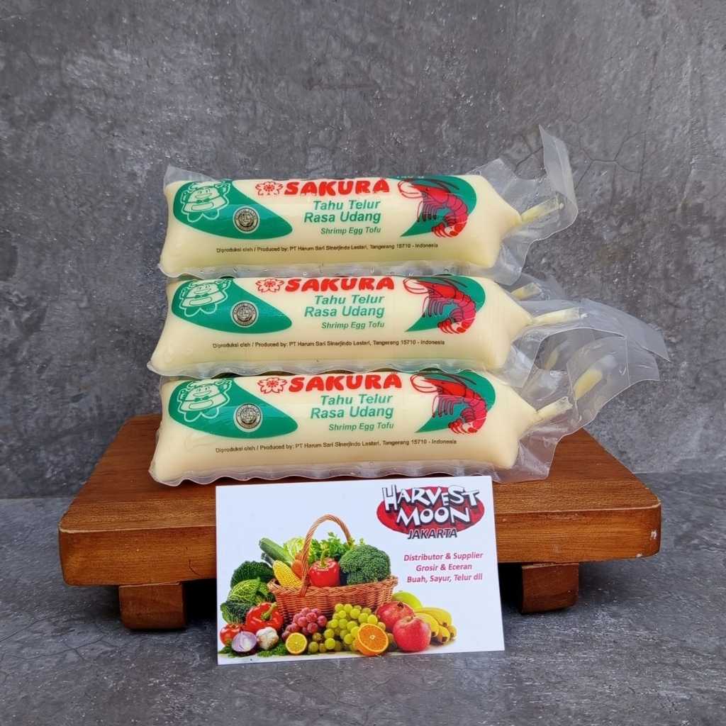 

HarvestMoon Tahu Telur Udang Sakura 140gr