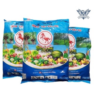 Santagrow 1Kg Pupuk NPK 16 16 16 Mempercepat Pertumbuhan Tanaman Kuda Sakti Santani Sejahtera