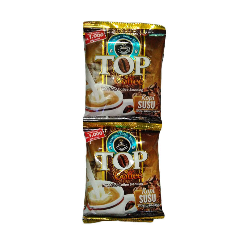 

TOP COFFEE KOPI SUSU 3IN1 6 SACHET - KOPI INSTAN 3IN1