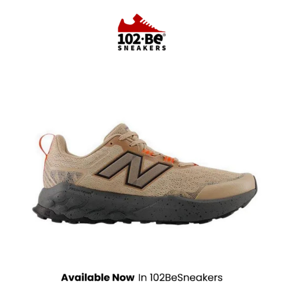 Sepatu NB FRESH FOAM Garoé Men's Running Shoes - Brown Original