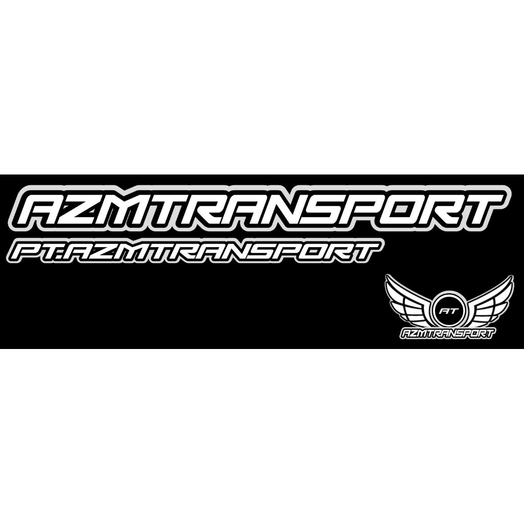 

STIKER p.o AZM transport warna Abu2 (sudah cutting)