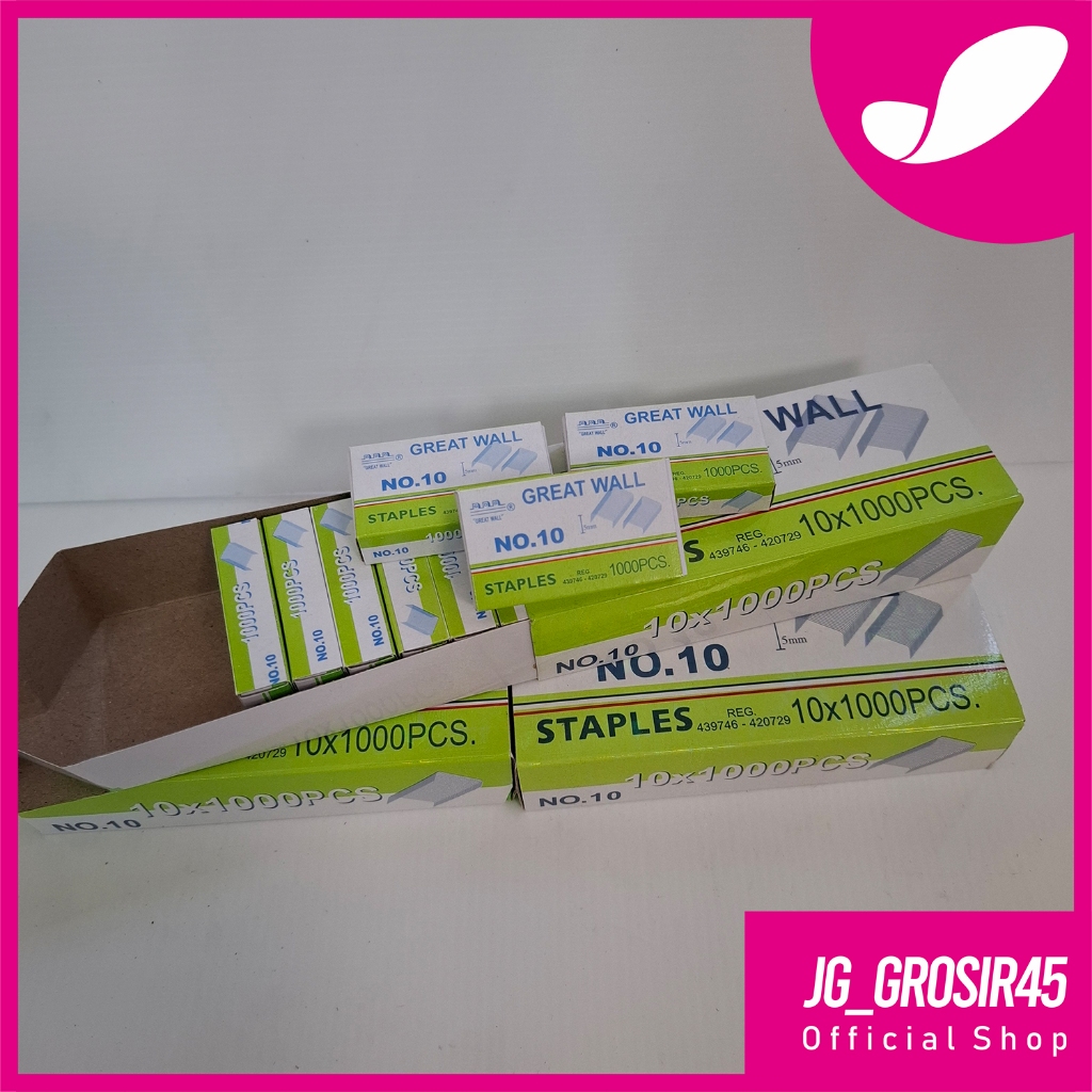 

ISI STAPLES GREAT WALL NO.10 ORIGINAL[ 1PACK]