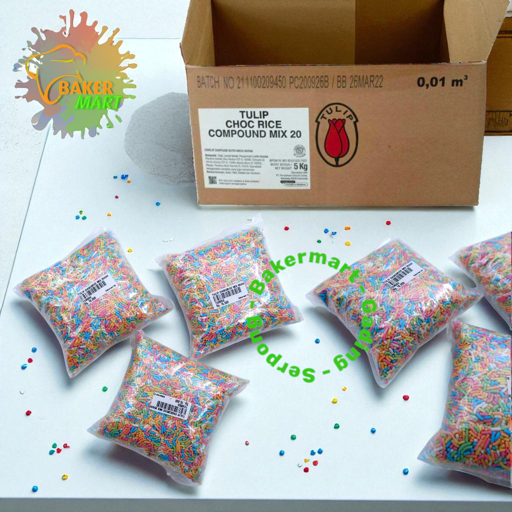 

Tulip Chocorice Mix / Meises Mix / Meises Rainbow 250 Gram