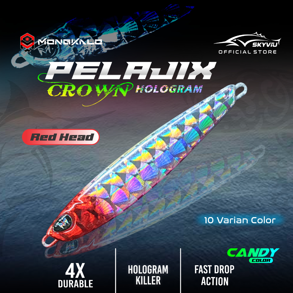 Mongkalo Pelajix Kipas noGID noMotif Candy 30 Red-Head